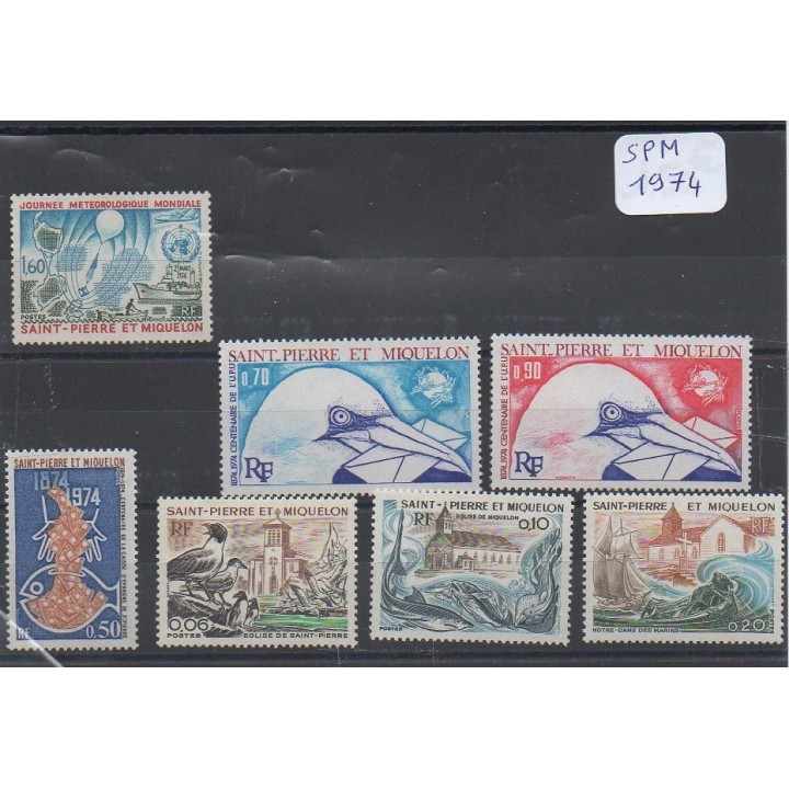Saint-Pierre et Miquelon - Annee Complete 1974
