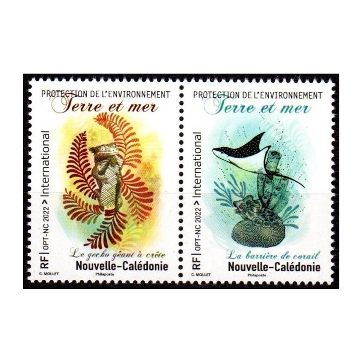 Nouvelle-Caledonie - 1431A Paire Horizontale