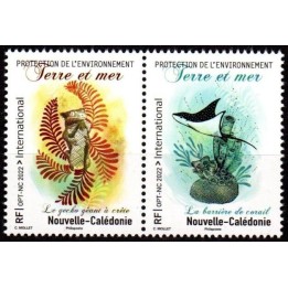 Nouvelle-Caledonie - 1431A Paire Horizontale