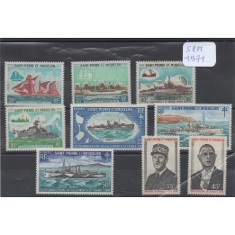 Timbre de collection Saint-Pierre et Miquelon - Année 1971