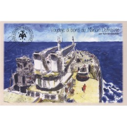 Timbre de collection TAAF - Carnet 1050 - Voyage à bord du Marion Dufresne