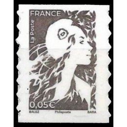 France - Autoadhésif 2356 Marianne de l\'Avenir - 0.05 Euro Autoadhésive