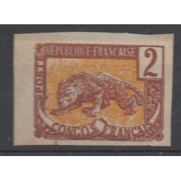 Timbre de collection Congo - 028a