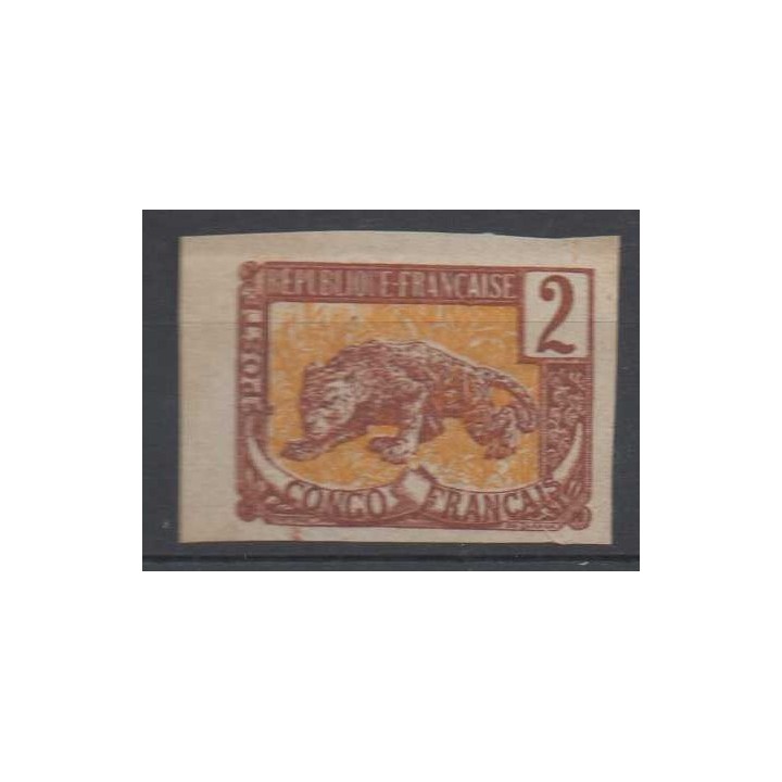 Timbre de collection Congo - 028a