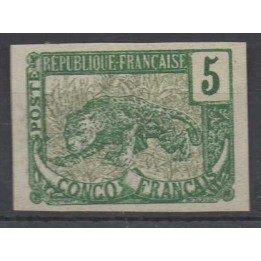 Timbre de collection Congo - 030a