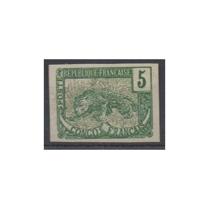 Timbre de collection Congo - 030a