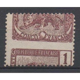 Timbre de collection Congo - 027e