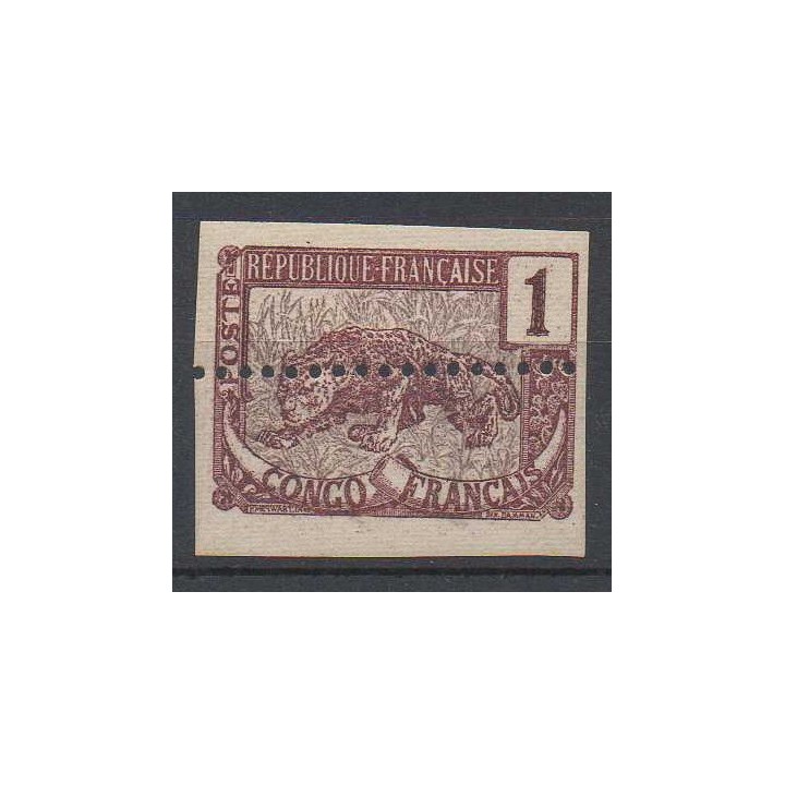 Timbre de collection Congo - 027g