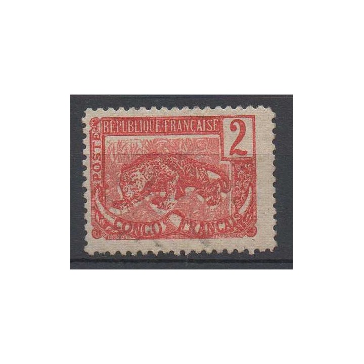Timbre de collection Congo - 028b