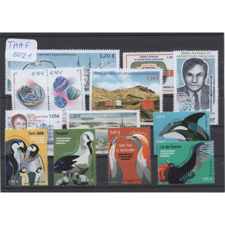 Timbre de collection TAAF - Année 2021