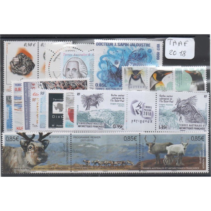 Timbre de collection TAAF - Année 2018