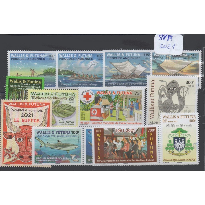 Timbre de collection Wallis et Futuna - Année 2021