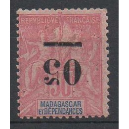 Timbre de collection Madagascar - 048a