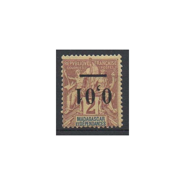 Timbre de collection Madagascar - 051a