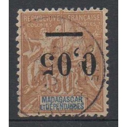 Timbre de collection Madagascar - 052a