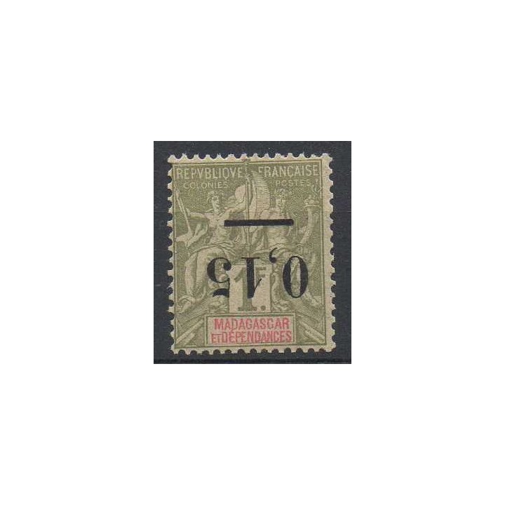Timbre de collection Madagascar - 055a