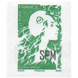 Saint-Pierre et Miquelon - 1325 Autoadhésif 2023 - Marianne de l\'avenir