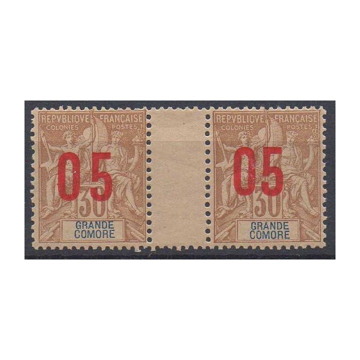 Timbre de collection Grande Comore - 25Aa