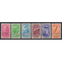 Timbre de collection Andorre Espagnol - Bienfaisance 1 à 6