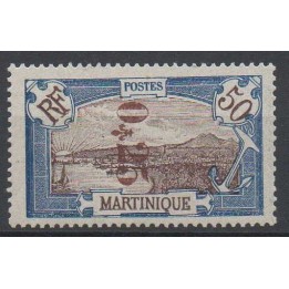 Timbre de collection Martinique - 110a