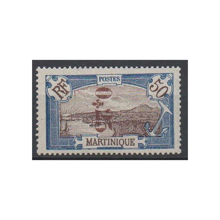 Timbre de collection Martinique - 110a