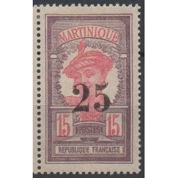 Timbre de collection Martinique - 085d