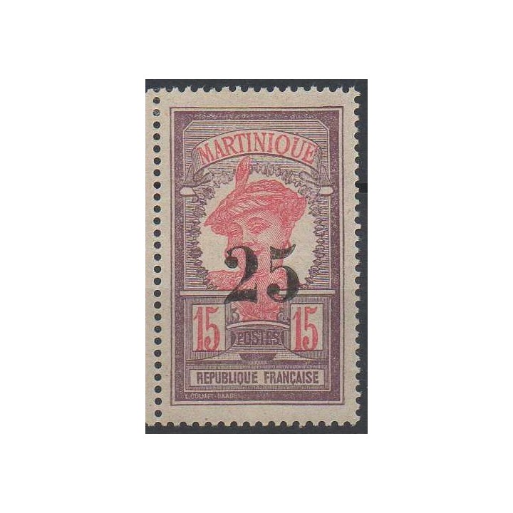 Timbre de collection Martinique - 085d