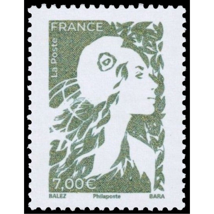 Timbre de collection France - 5749A Marianne de l\'Avenir 7€ - Hors Abonnement