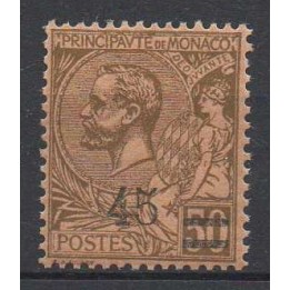 Timbre de collection Monaco - 0070f