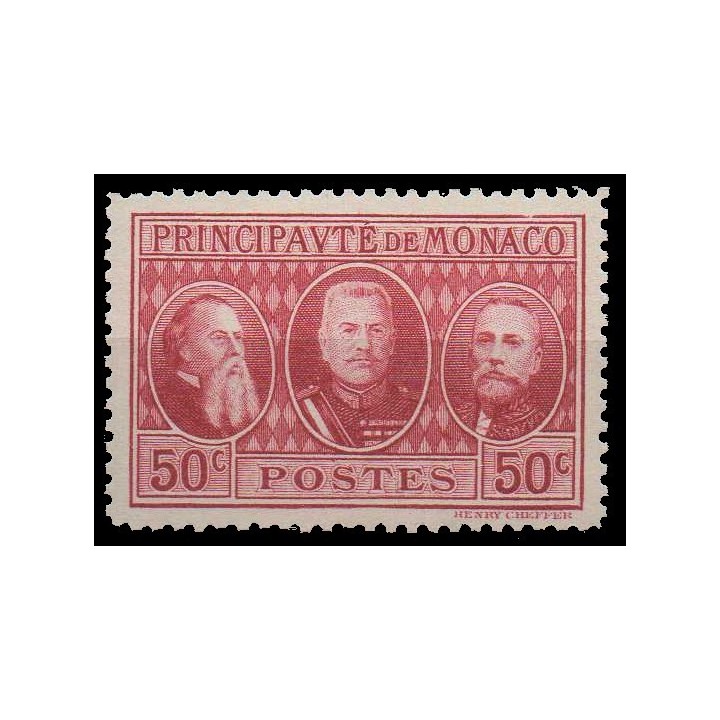 Timbre de collection Monaco - 0111a