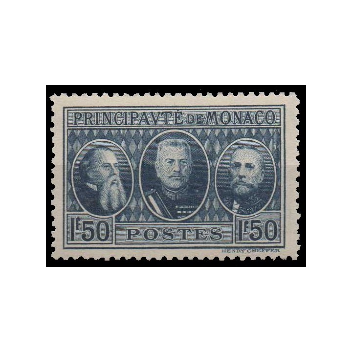 Timbre de collection Monaco - 0112a