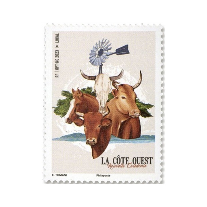 Timbre de collection Nouvelle-Caledonie - 1453