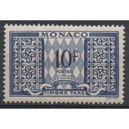 Monaco - Taxe 37b