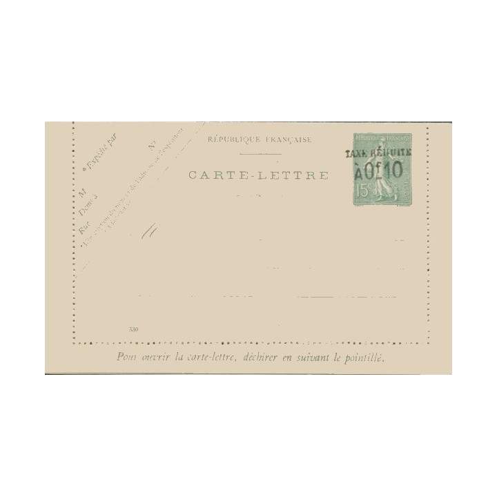 France -  Entier Postal 0130-CL2