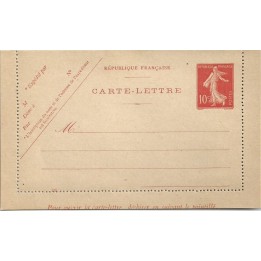 France -  Entier Postal 0135-CL1