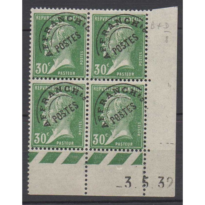 France - Préoblitéré 066 Coin Daté (1932)