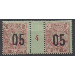 Guinée - 058 Millesime 4 (1904)