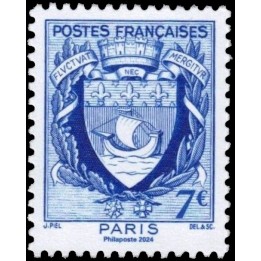 Timbre de collection France - 5790A Armoiries de Paris 7€ - Hors Abonnement