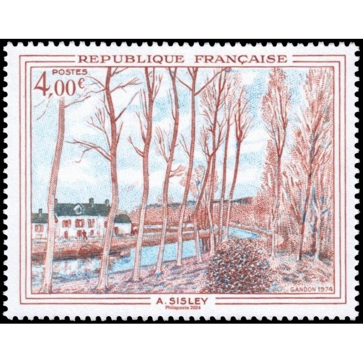 Timbre de collection France - 5789 - 150 ans de l impressionnisme
