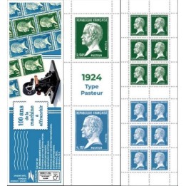 Timbre de collection France - Carnet C1534 \"100 ans de la machine a affranchir - Pasteur\" - Hors Abonnement