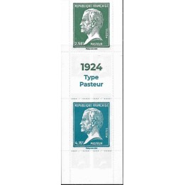 Timbre de collection France - 5783 & 5784 Couverture Carnet \"100 ans de la machine a affranchir - Pasteur\"