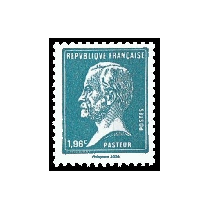 Timbre de collection France - 5782 - Pasteur \"bleu\" issu du Carnet \"100 ans de la machine a affranchir - Pasteur\"