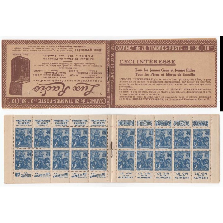 France - Carnet C0257-C5