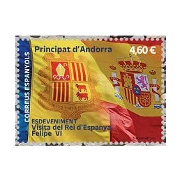 Timbre de collection Andorre Espagnol - 519