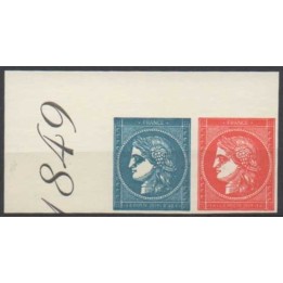 France - 5361C et 5361D paire issue du Feuillet \"Ceres 1849 - 2019 Emission spéciale\"