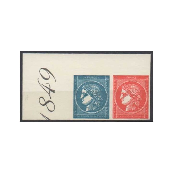 France - 5361C et 5361D paire issue du Feuillet \"Ceres 1849 - 2019 Emission spéciale\"