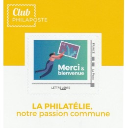 France - Collector 2021 Club Philaposte - Merci et Bienvenue