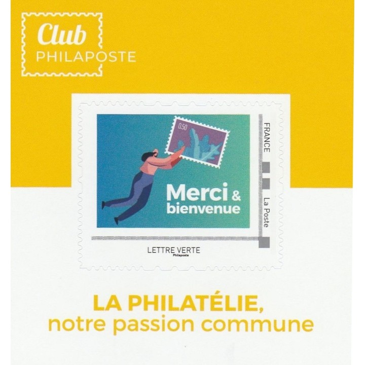 France - Collector 2021 Club Philaposte - Merci et Bienvenue