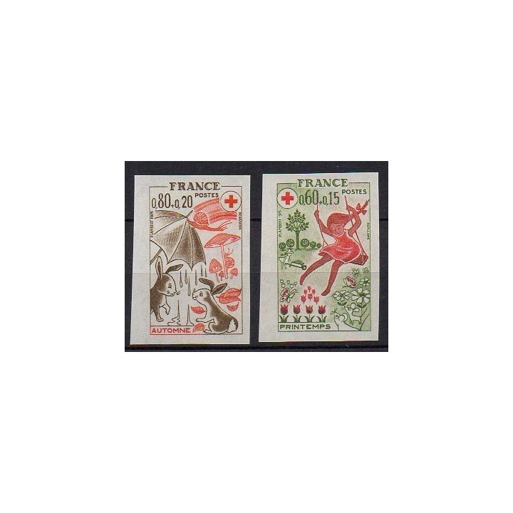 France - 1860 et 1861 Non Dentelé