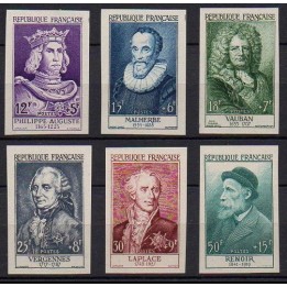 France - 1027 à 1032 Non Dentelé